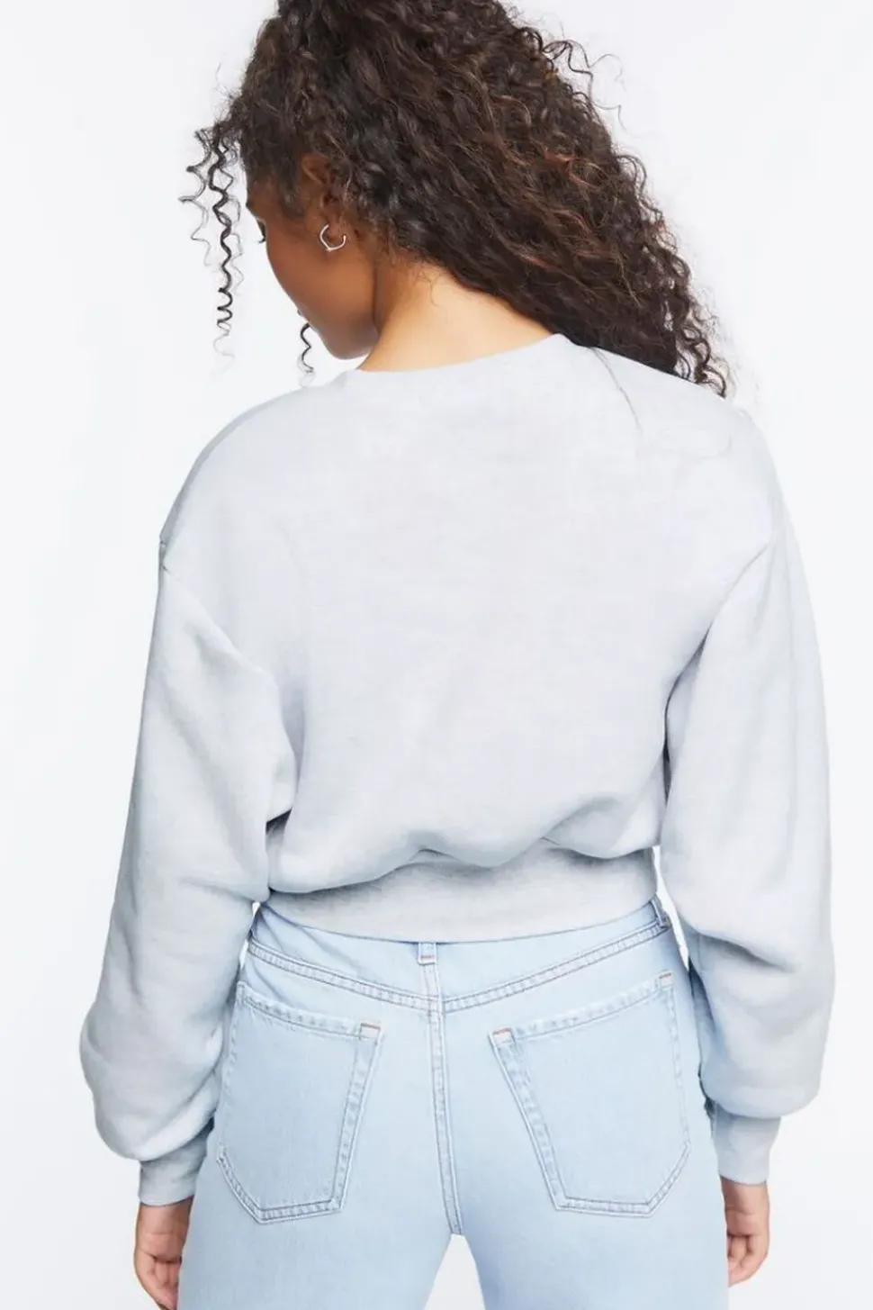 Boston Graphic Cropped Pullover