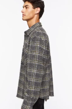 Boucle Plaid Shirt