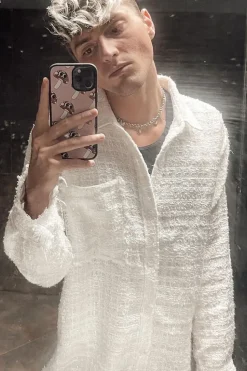 Boucle Pocket Shirt