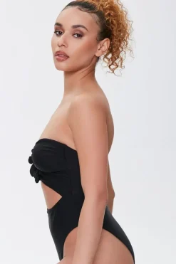 Bow Cutout One-Piece Swimsuit