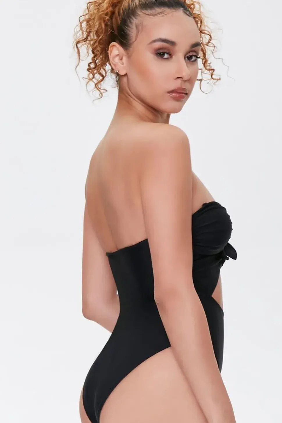 Bow Cutout One-Piece Swimsuit