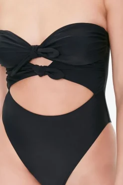 Bow Cutout One-Piece Swimsuit