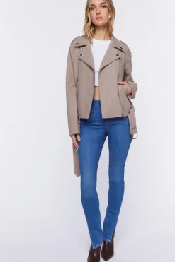 Brushed Moto Jacket