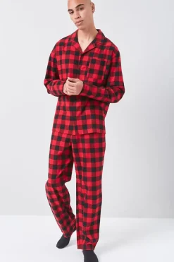 Buffalo Plaid Pajama Shirt