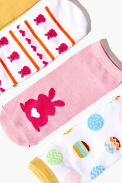 Bunny Ankle Sock Set - 5 Pack