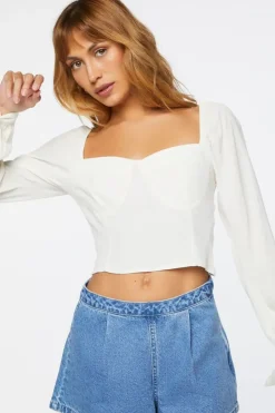 Bustier Crop Top