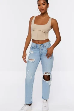 Bustier Crop Top