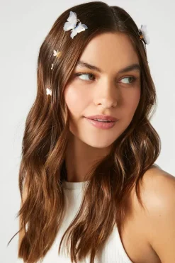 Butterfly Chain Hair Clip
