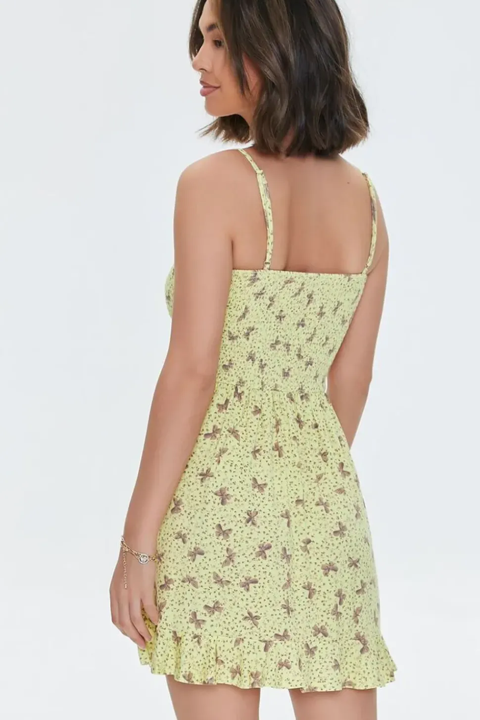 Butterfly Ditsy Floral Cami Dress