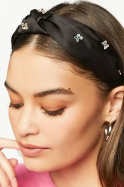 Butterfly Embellished Knotted Headband