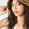 Butterfly Embroidered Bucket Hat