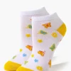 Butterfly Print Ankle Socks