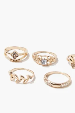 Butterfly Ring Set