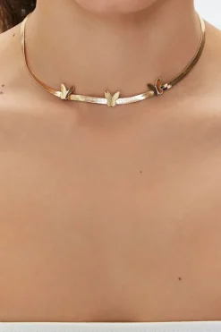 Butterfly Snake Chain Necklace