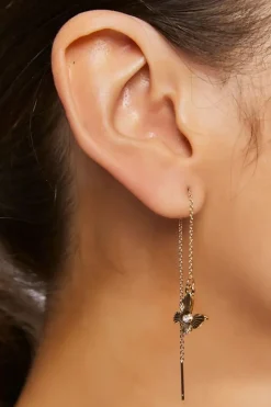 Butterfly Threader Earrings