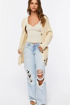 Button-Up Cardigan Sweater