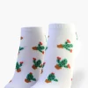Cactus Print Ankle Socks