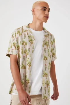Cactus Print Shirt