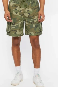 Camo Ripstop Cargo Shorts