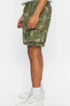 Camo Ripstop Cargo Shorts