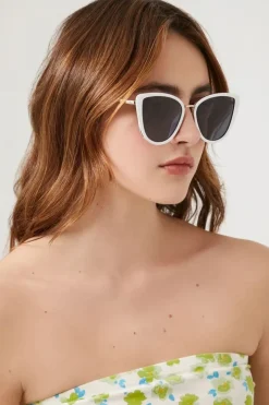 Cat-Eye Frame Sunglasses
