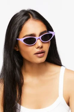 Cat-Eye Frame Sunglasses