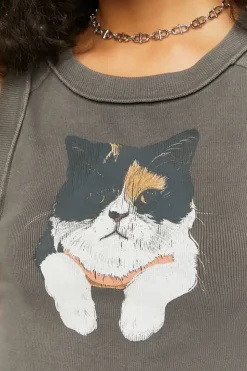 Cat Graphic Tank Top