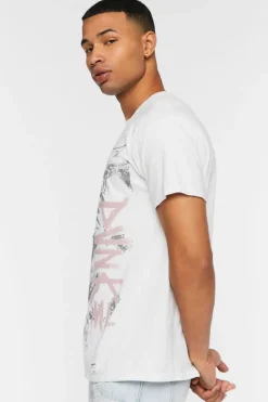 Cbgb & Omfug Distressed Graphic Tee