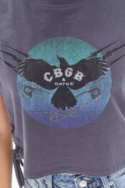 Cbgb & Omfug Graphic Muscle Tee