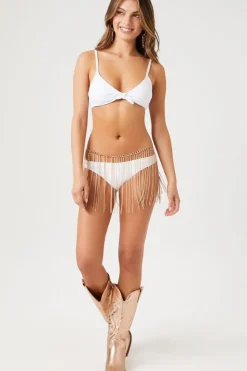 Chain-Fringe Belly Chain