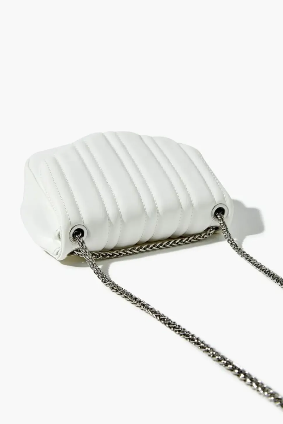 Channel-Stitch Quilted Crossbody Bag