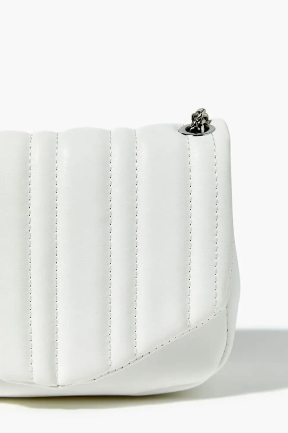 Channel-Stitch Quilted Crossbody Bag