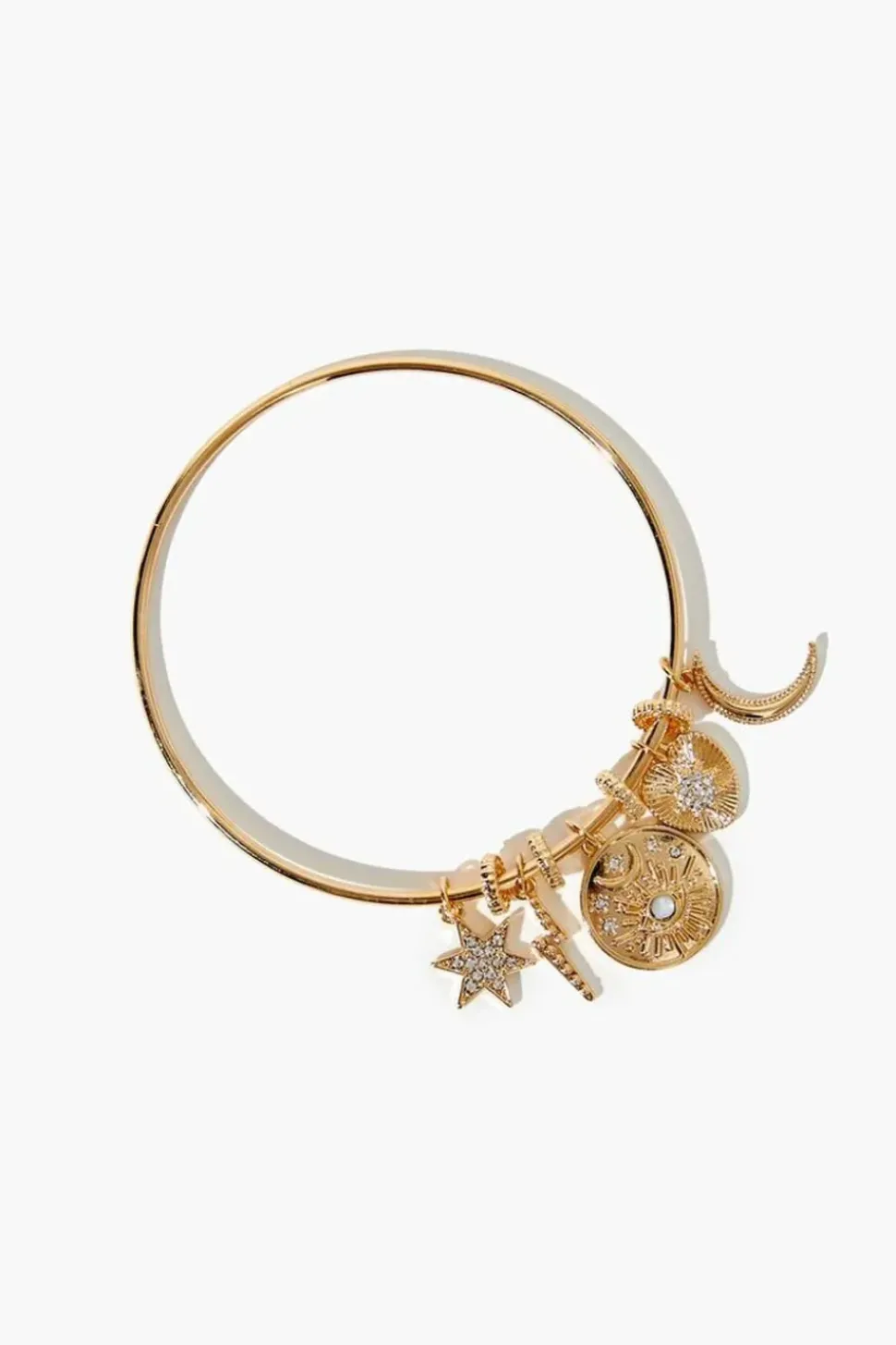 Charm Bangle Bracelet