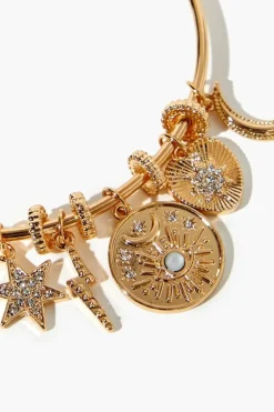 Charm Bangle Bracelet