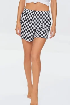 Checkered Boxer Shorts