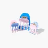 Checkered Hair Claw Clip Set