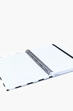 Checkered Spiral Notebook