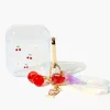 Cherry Charm Earbuds Holder