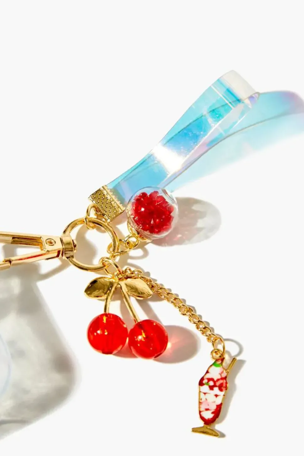 Cherry Charm Earbuds Holder