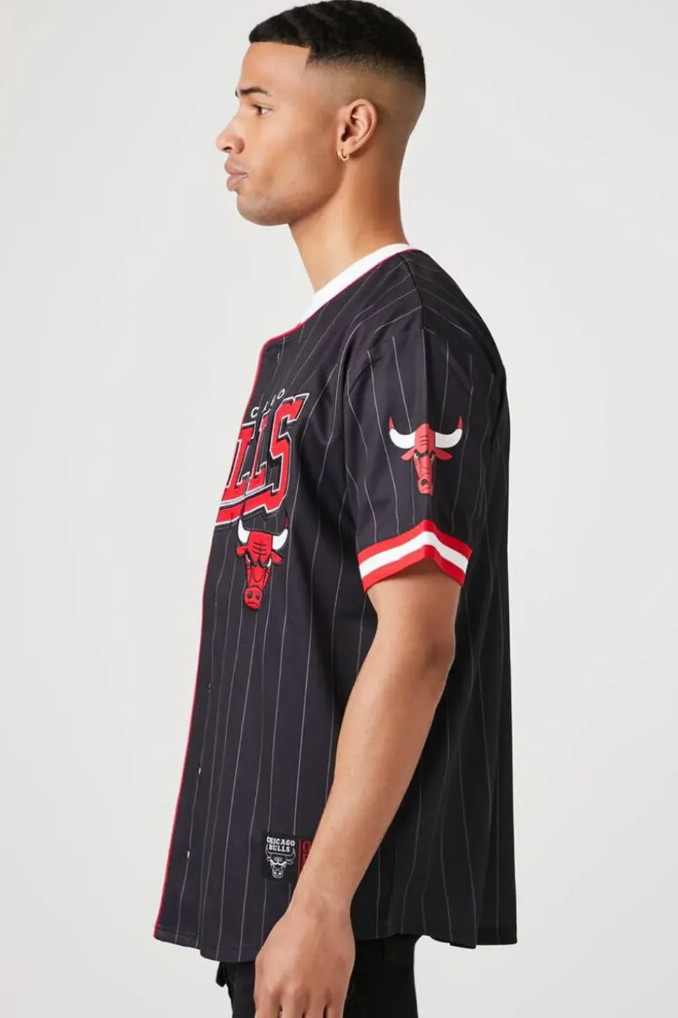 Chicago Bulls Embroidered Jersey