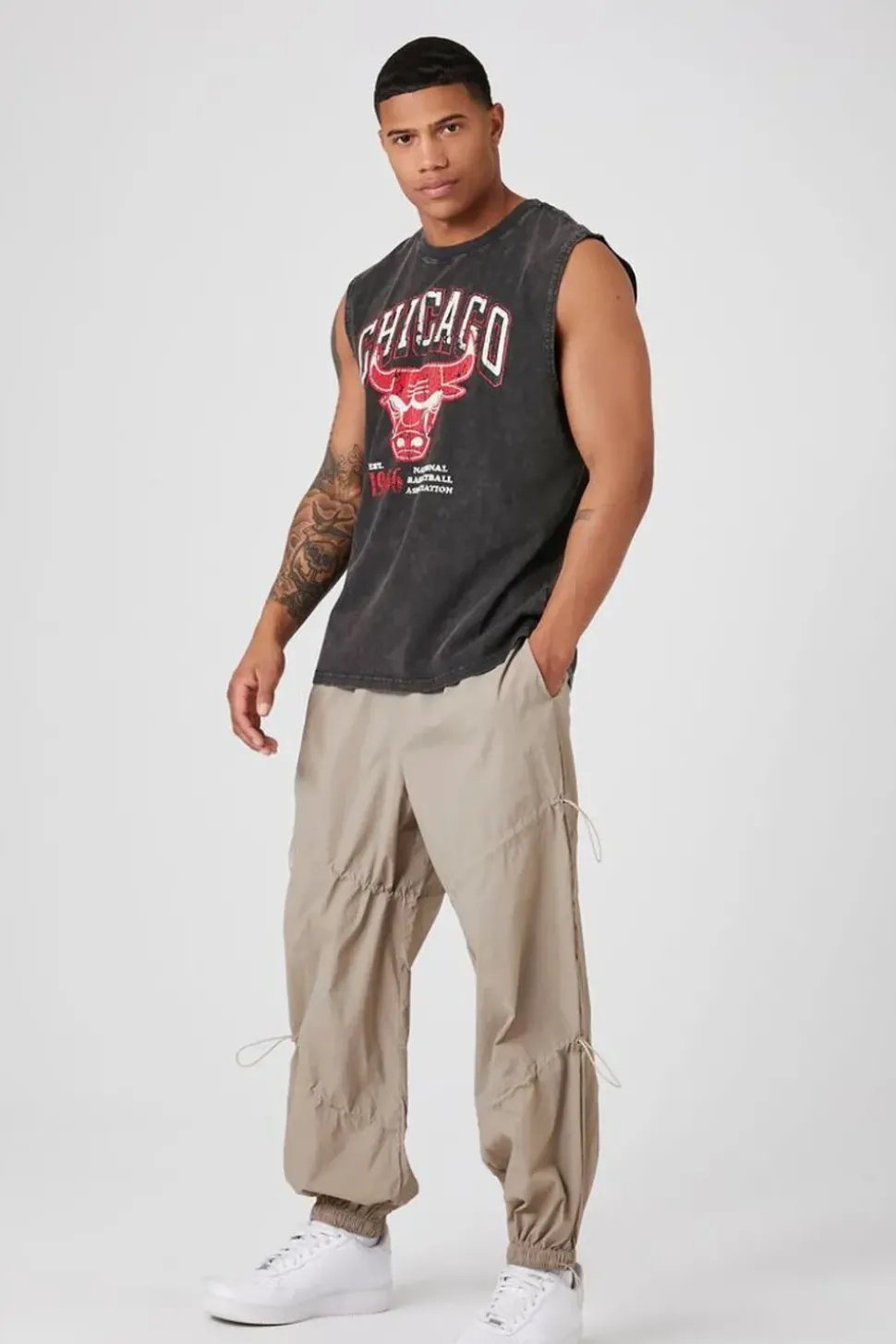Chicago Bulls Graphic Muscle Tee