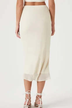 Chiffon Midi Skirt