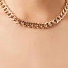 Chunky Curb Chain Necklace