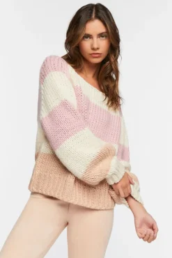Chunky Striped Sweater