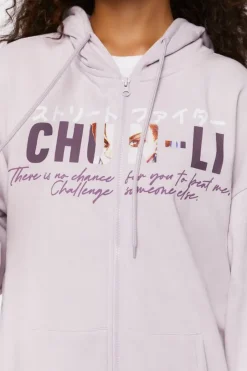 Chun-Li Graphic Zip-Up Hoodie