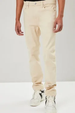 Clean Wash Tapered Jeans