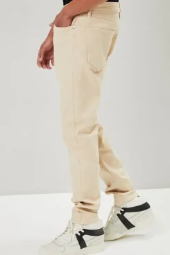 Clean Wash Tapered Jeans