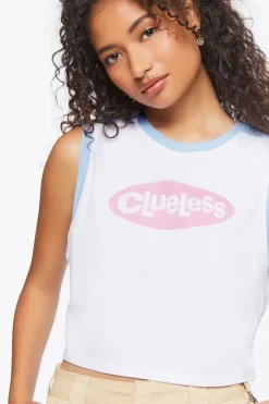 Clueless Graphic Tank Top