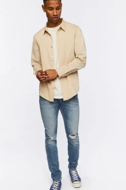 Collared Long-Sleeve Shirt