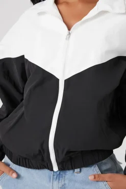 Colorblock Bomber Jacket